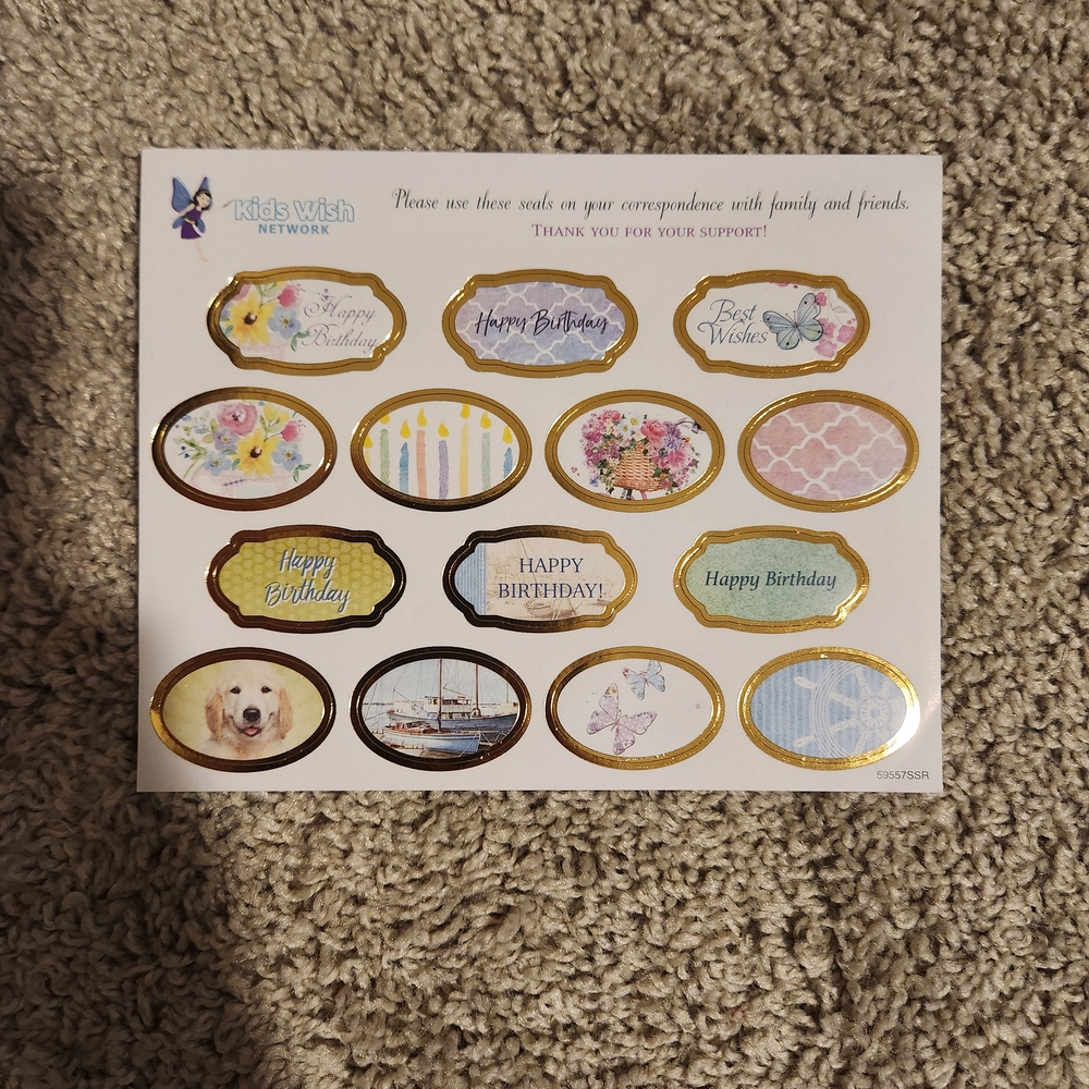 4 Multi-purpose Sticker Sheets - Picture 4 of 4